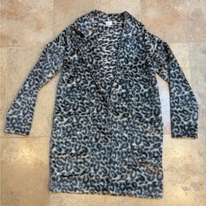 a new day Leopard Print Women's Coat